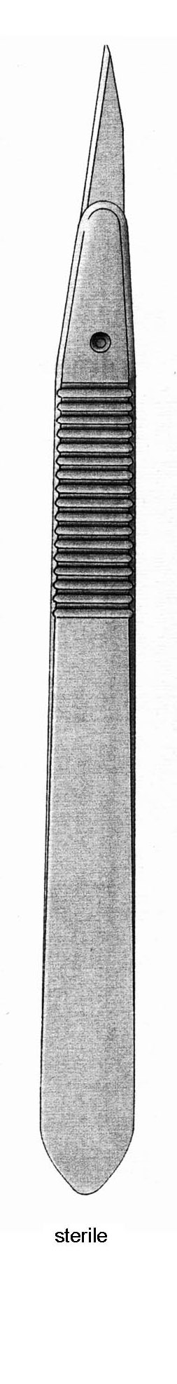 DİSPOZIBIL PLASTİK BİSTÜRİ SAPI 13,5 CM